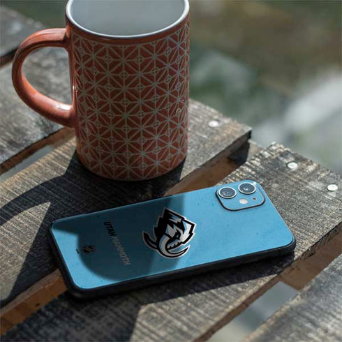NHL Utah Mammoth Distressed Blue iPhone 11 Skin